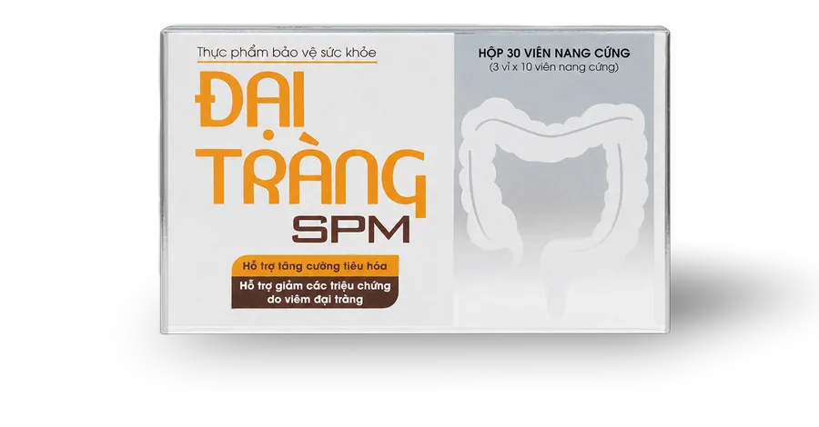 Hộp Đại Tràng SPM 30 viên nang cứng