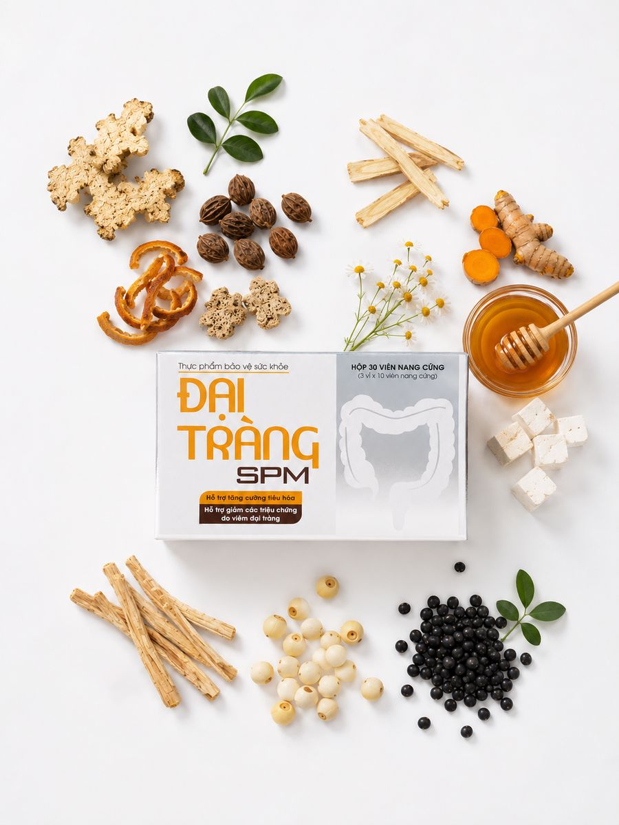 Thành phần thảo dược của Đại Tràng SPM